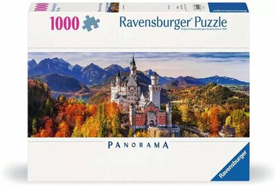 004455 Ravensburger Puzzel Panorama Castello Bavaria 1000 stukjes