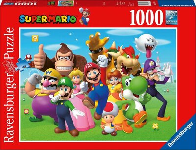 004554 Ravensburger Puzzel Super Mario 1000 stukjes