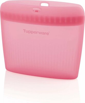 64639 Tupperware Ultimate Silicone Bag Roze maat S