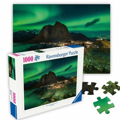 886081 Ravensburger Puzzel Aurora Borealis Noorwegen 1000 stukjes