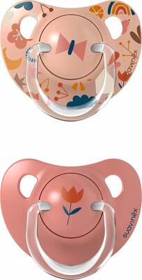 Suavinex Fopspeen SX PRO Zalm 6-18m 2 stuks