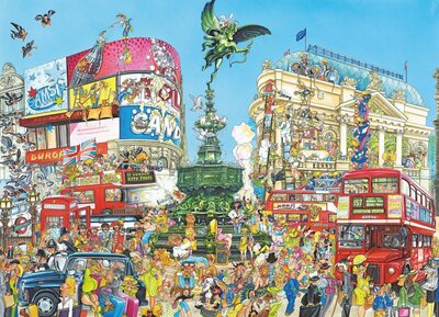 05232 Jumbo Puzzel Piccadilly Circus 1000 stukjes