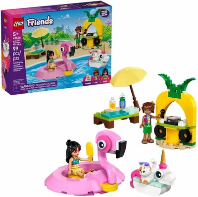 42658 LEGO Friends Zwembadfeestje met Flamingo en Eenhoorn