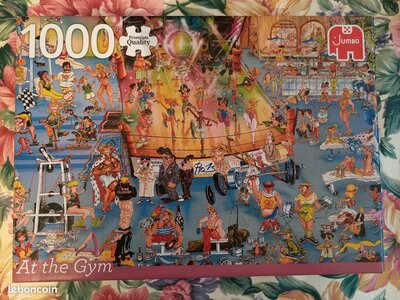 05027 Jumbo Puzzel At The Gym 1000 stukjes