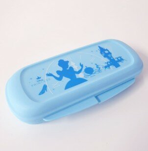 99334 Tupperware Disney Princess Assepoester Snackbox Blauw