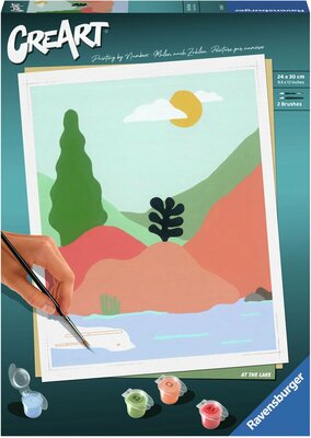 236428 Ravensburger At the Lake Schilderen op nummer voor volwassenen