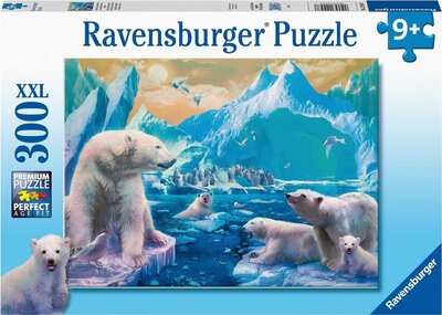 129478 Ravensburger Puzzel In het rijk van de ijsbeer 300 XXL stukjes