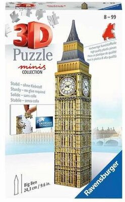 112463 Ravensburger 3D Puzzel Mini Big Ben 60 stukjes
