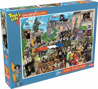 11572 Goliath That's Life Gallery Edition: Frans Hals 1000 stukjes