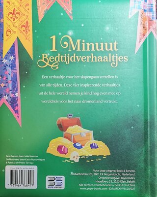 68497 Boek 1 Minuut Bedtijdverhaaltjes Omslag Ali Baba en de Veertig Rovers
