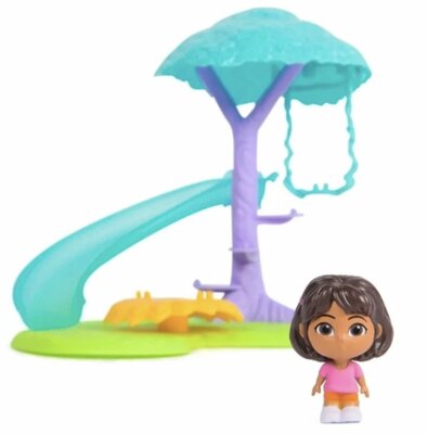 92235 Nickelodeon Dora Mini Playset Glijbaan Ontdekkingsreizigers