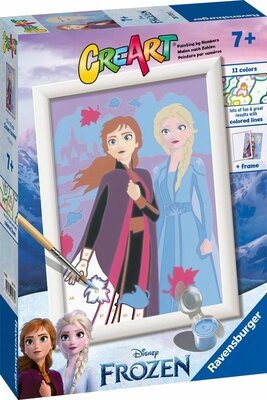 201730 Ravensburger CreArt Disney Frozen Sisters forever Schilderen op nummer voor kinderen