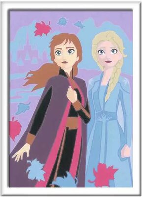 201730 Ravensburger CreArt Disney Frozen Sisters forever Schilderen op nummer voor kinderen