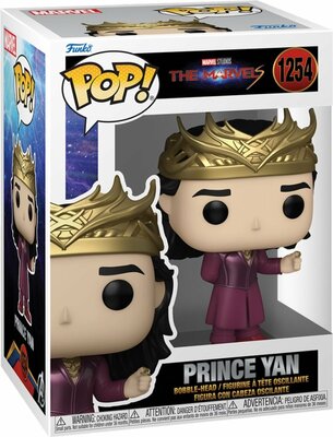 1254 Funko POP! Pop Marvel: The Marvels  Prince Yan