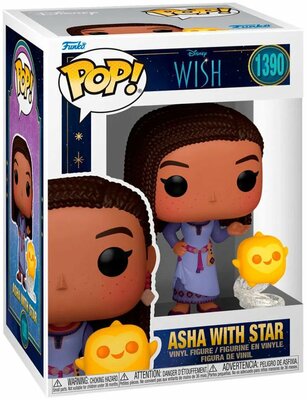 1390 Funko Pop! Disney: Wish  Asha with Star