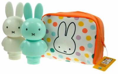 05601 Nijntje Toilettas Gevuld  met shampoo en schuimbadje (2x 250ml)
