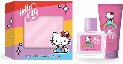 93426 Hello Kitty  Giftset  Rainbow  Showergel + Eau de Parfum 