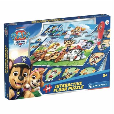66848 Clementoni Paw Patrol  Interactieve Vloerpuzzel 24 stukjes