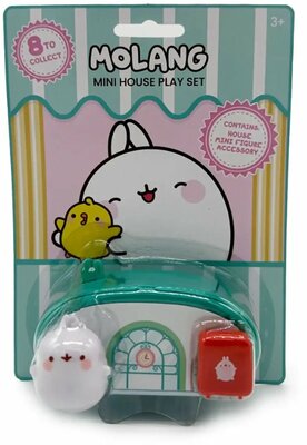 10433 Molang Mini House Playset Speelgoed met figuurtje en accessoire 8 verschillende