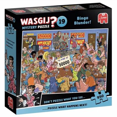 605935 Jumbo Puzzel Wasgij 19 mystery Bingo Blunder! 950 stukjes