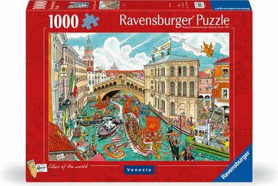 007272 Ravensburger Puzzel Fleroux Venetië 1000 Stukjes