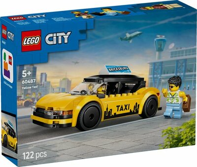 60487 LEGO City Gele Taxi