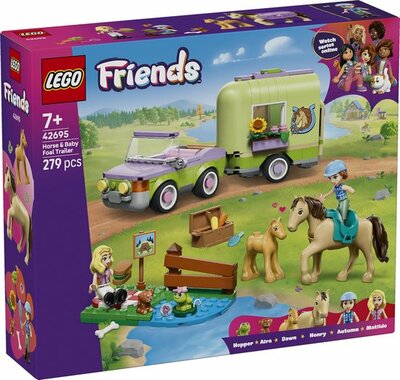 42695 LEGO Friends Paard en Veulen met Paardentrailer