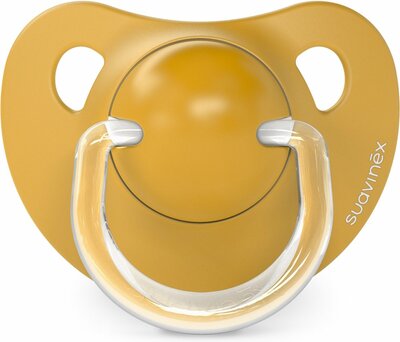 71543 Suavinex Fopspeen SX PRO Oker 6-18m 2 stuks