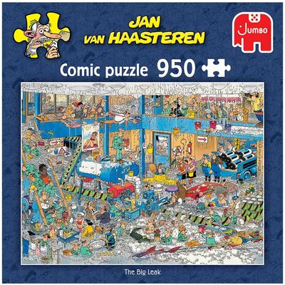 01944 Jumbo Puzzel Jan van Haasteren The Big Leak 950 stukjes