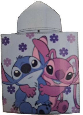34704 Disney Stitch Badponcho 60x60 cm