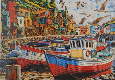 10007 KING Puzzel Small Harbour 1000 stukjes