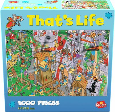 92638 Goliath Puzzel That's Life  Castle 1000 stukjes