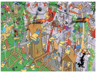 92638 Goliath Puzzel That's Life  Castle 1000 stukjes