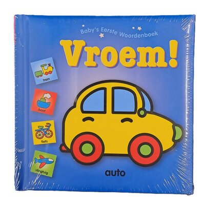 62204 Boek Baby's Eerste Woordenboek Vroem!
