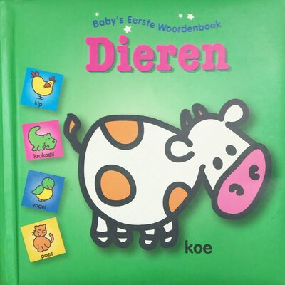 95900 Boek Baby's Eerste Woordenboek Dieren