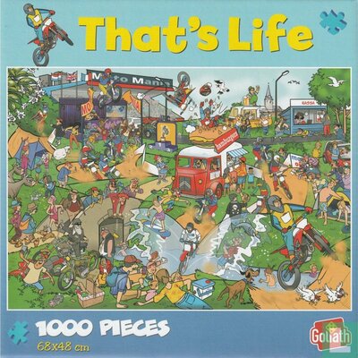 31617 Goliath Puzzel That's Life Moto Mania 1000 stukjes