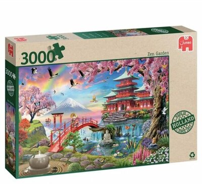 10038 Jumbo Puzzel Zen Garden 3000 stukjes