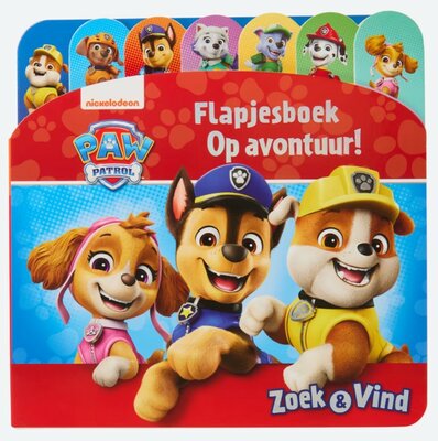 85228 Paw Patrol Flapjesboek Zoek & Vind Op Avontuur!