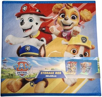 63634 Paw Patrol Opvouwbare Opbergmand  30x30x30 cm