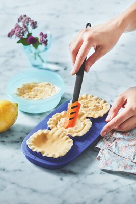 53119 Tupperware Siliconen Spatelset  Oranje  2-delig