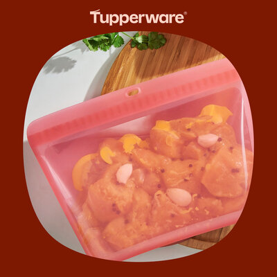 58843 Tupperware Ultimate Silicone Bag XL Roze