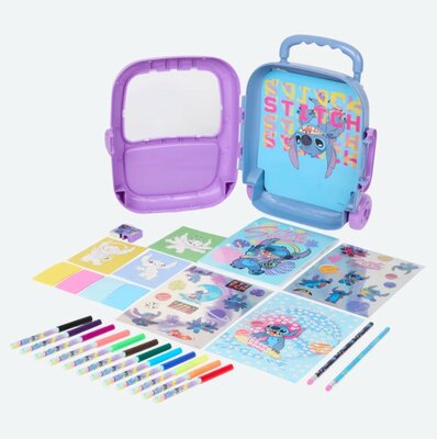 38110 Disney Stitch Kleur- en knutseltrolley