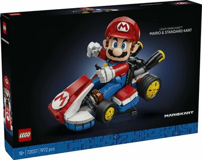 72037 LEGO Super Mario Mario Kart Mario en Standaardkart