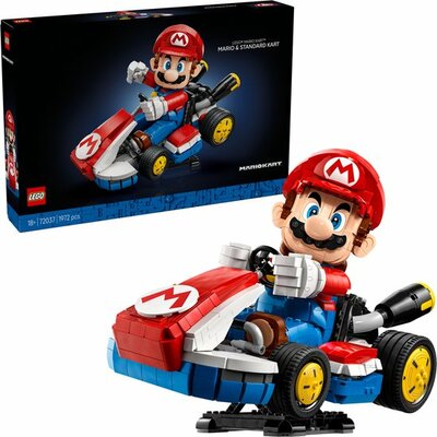 72037 LEGO Super Mario Mario Kart Mario en Standaardkart