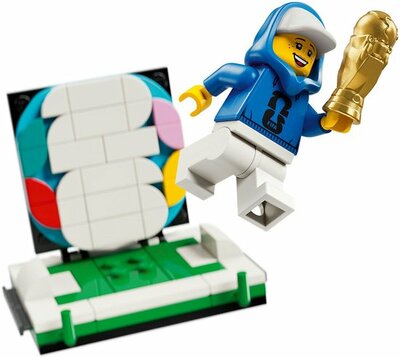 43020 LEGO Editions Officiële FIFA World Cup Trofee Beker
