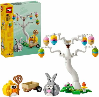 40808 LEGO Eieren Zoeken met Konijn en Kuiken