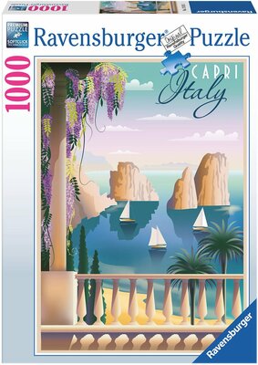 176151 Ravensburger Puzzel Postcard from Capri, Italy 1000 stukjes