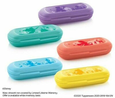 79966 Tupperware Disney Princess Jasmine Snackbox Paars