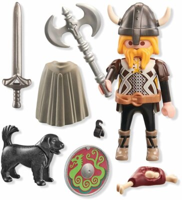 71755 Playmobil Special Plus Viking met waakhond