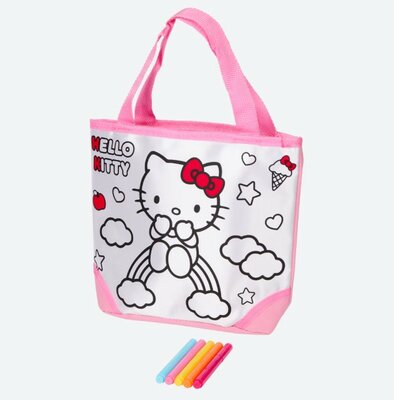 31161 Hello Kitty Kleur je eigen Tas Licht Roze